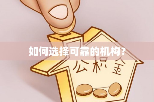 集贤如何选择可靠的机构？